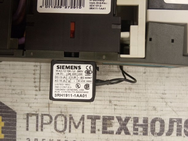 3RK1903-0AB00+3RH1911-1AA01+3ZX1012-0RH11-1AA1+3RV1011-1FA10