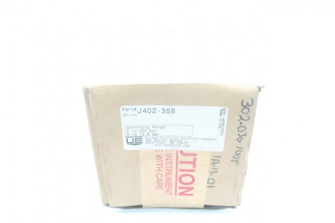 J402-358 UE UNITED ELECTRIC